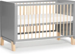 Børn Kinderkraft Tremmeseng Nico, Grey