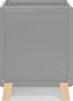 Børn Kinderkraft Tremmeseng Nico, Grey