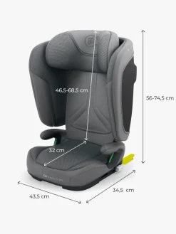 Autostole 9-36 Kg|Kinderkraft UNITY 2 i-Size Autostol, Grey Grå