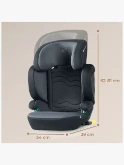 Autostole 15-36 Kg|Kinderkraft XPAND 2 i-Size Autostol, Graphite Black Sort