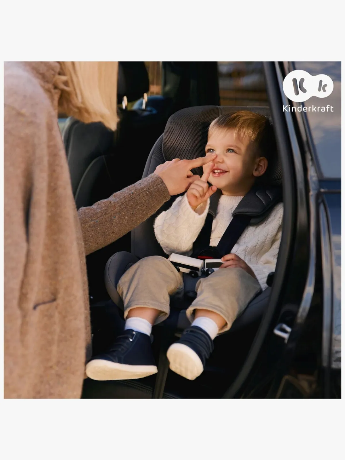Kinderkraft Autostole 9-36 Kg-XRIDER 2 i-Size Autostol, Black