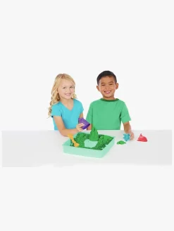 KineticSand Kinetic Sand Legesæt Sandkasse Grøn
