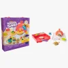 KineticSand Kreativt Legetøj-Kinetic Sand Modellervoks Squish Pizza
