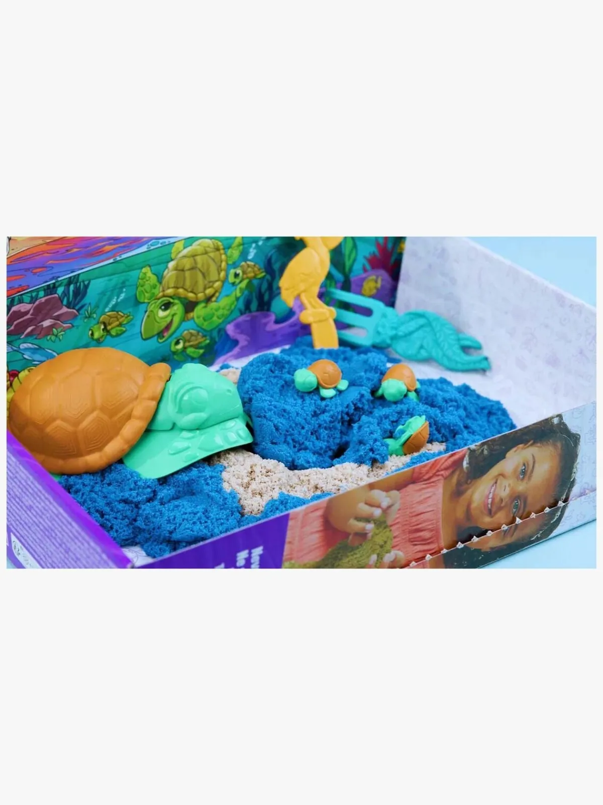 KineticSand Kinetic Sand Turtle Strandsæt