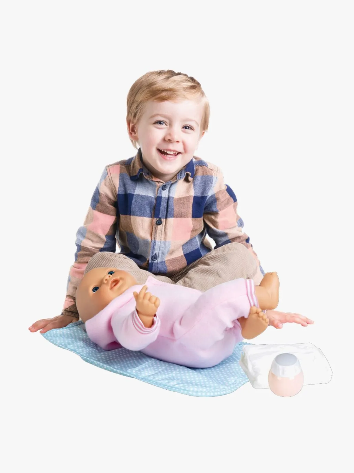 Dukker & Bamser|KleinToys Klein Toys Baby Coralie Pusletaske med Tilbehør