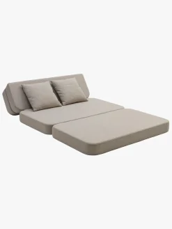 Børnemøbler|KlipKlap 3 Fold Sofa, Sandfarvet