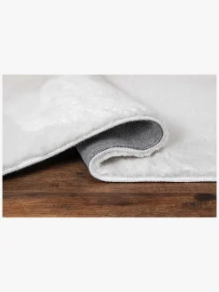Børn KM Carpets Cozy Gulvtæppe 80x160, White