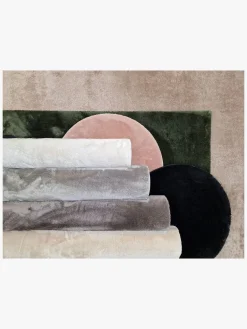 Børn KM Carpets Cozy Gulvtæppe 133x190, Linne