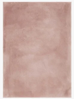 Børn KM Carpets Cozy Gulvtæppe 110x160, Dusty Pink