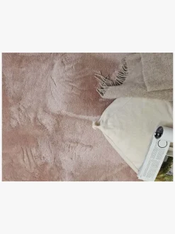 Børn KM Carpets Cozy Gulvtæppe 80x160, Dusty Pink