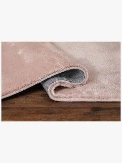 Børn KM Carpets Cozy Gulvtæppe 80x160, Dusty Pink