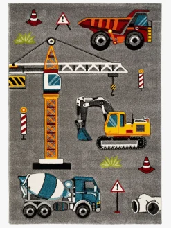Børn KM Carpets Atlas Gulvtæppe Byggeri 120x170