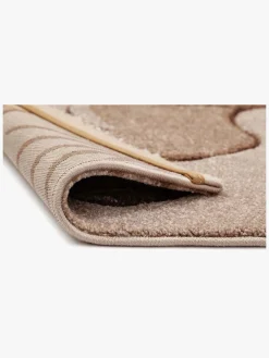 Børn KM Carpets Atlas Zoo Gulvtæppe 80x150, Natur