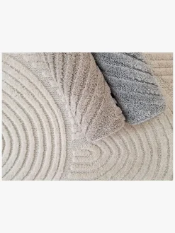 Børn KM Carpets Doria Zen Gulvtæppe 160x230, Hvid