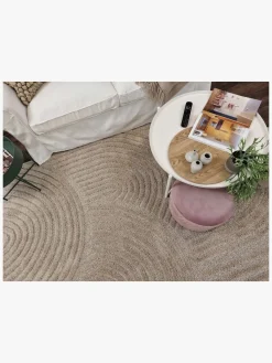 Børn KM Carpets Doria Zen Gulvtæppe 120x170, Linned