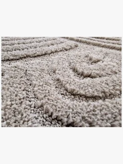 Børn KM Carpets Doria Zen Gulvtæppe 120x170, Linned