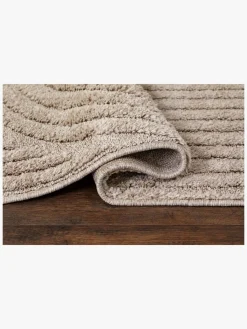 Børn KM Carpets Doria Zen Gulvtæppe 120x170, Linned