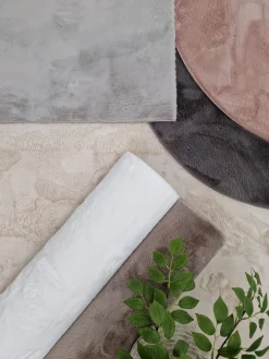 Børn KM Gulvtæpper-Carpets Dream Rund Gulvtæppe 80, Hvid