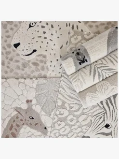 Børn KM Carpets Genova Gulvtæppe Giraf 120x170, Creme