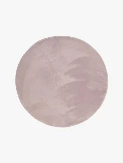 Børn KM Carpets Gulvtæppe Rund 120, Soft Dusty Pink