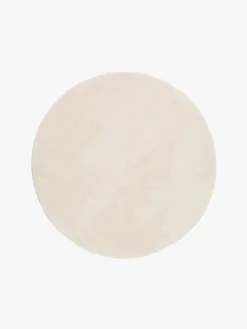 Børn KM Carpets Gulvtæppe Rund 120, Soft Natur