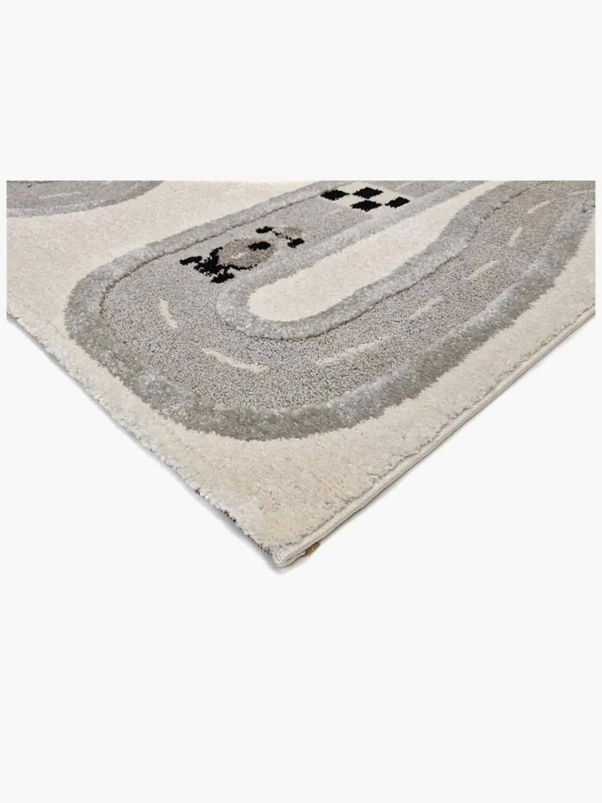 Børn KM Interiør-Carpets Gulvtæppe Vej 120x170, Creme