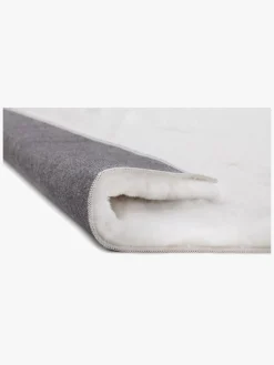 Børn KM Carpets Heaven Deluxe Gulvtæppe 140x200, Hvid