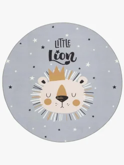 Børn KM Gulvtæpper-Carpets Little Lion Gulvtæppe 120 cm, Grå