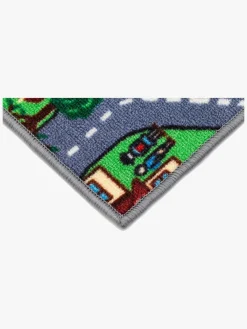 Børn KM Gulvtæpper-Carpets Vejgulvtæppe m. Gummiunderside Multi 133x170