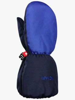 Børn Kombi Bear Paw Vanter, Sapphire Blue