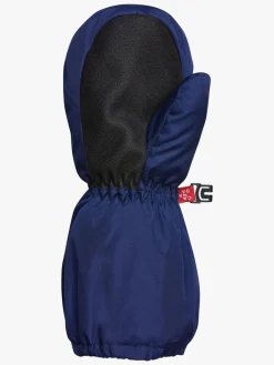 Børn Kombi Bear Paw Vanter, Space Blue