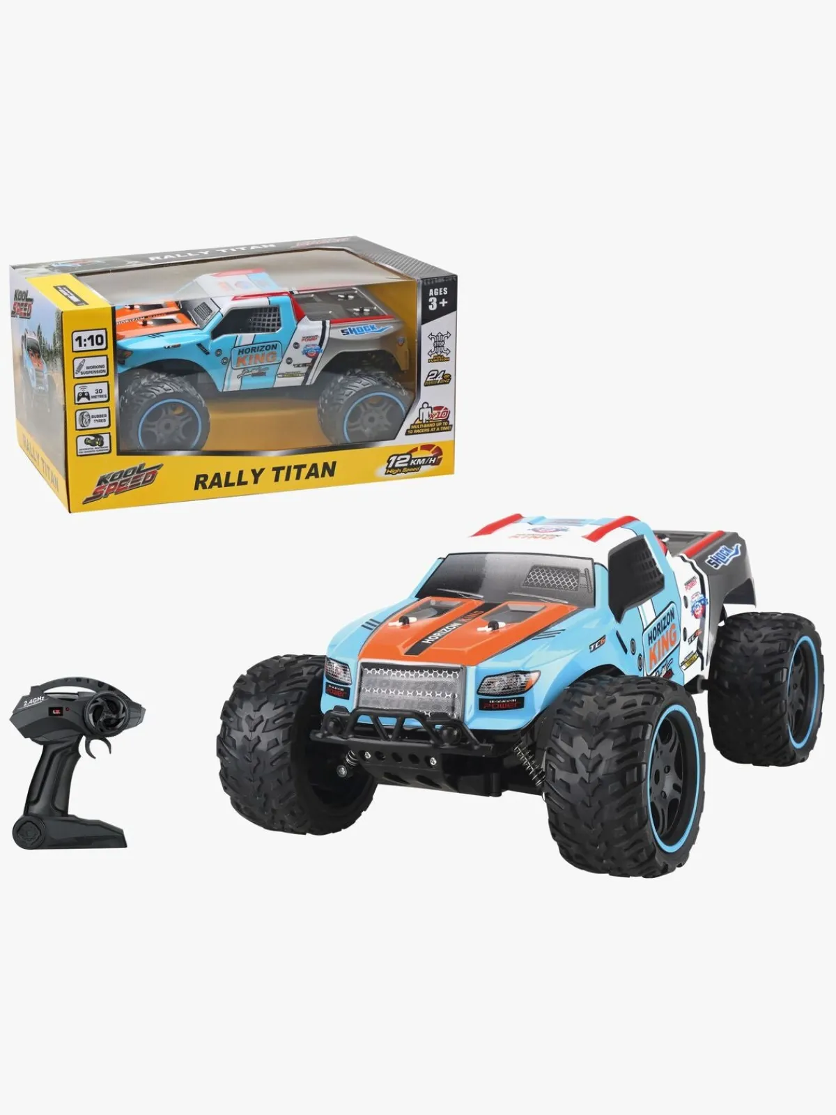 Koolspeed Fjernstyret-Rally Titan Fjernstyret Bil