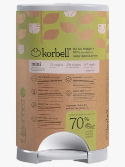 Korbell Pleje & Hygiejne-Mini Blespand, Hvid