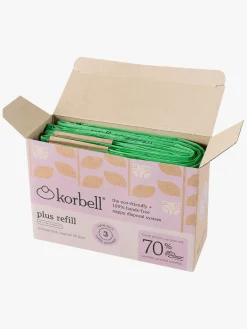 Korbell Pleje & Hygiejne-PLUS Refill 3-pak