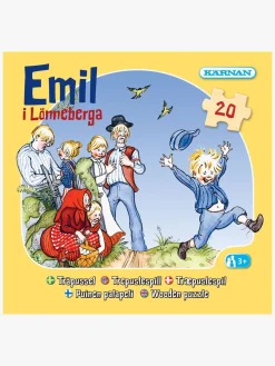 EmilILonneberga Kärnan Emil fra Lønneberg Puslespil I Træ 20 Brikker