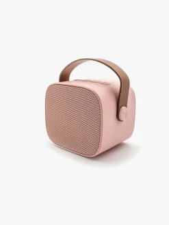 Elektronik & Media|Lalarma Bluetooth-højttaler med Trådløs Mikrofon, Rose Lyserød