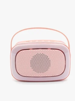 Lalarma Karaokesæt med LED-lys & 2 Mikrofoner, Pink