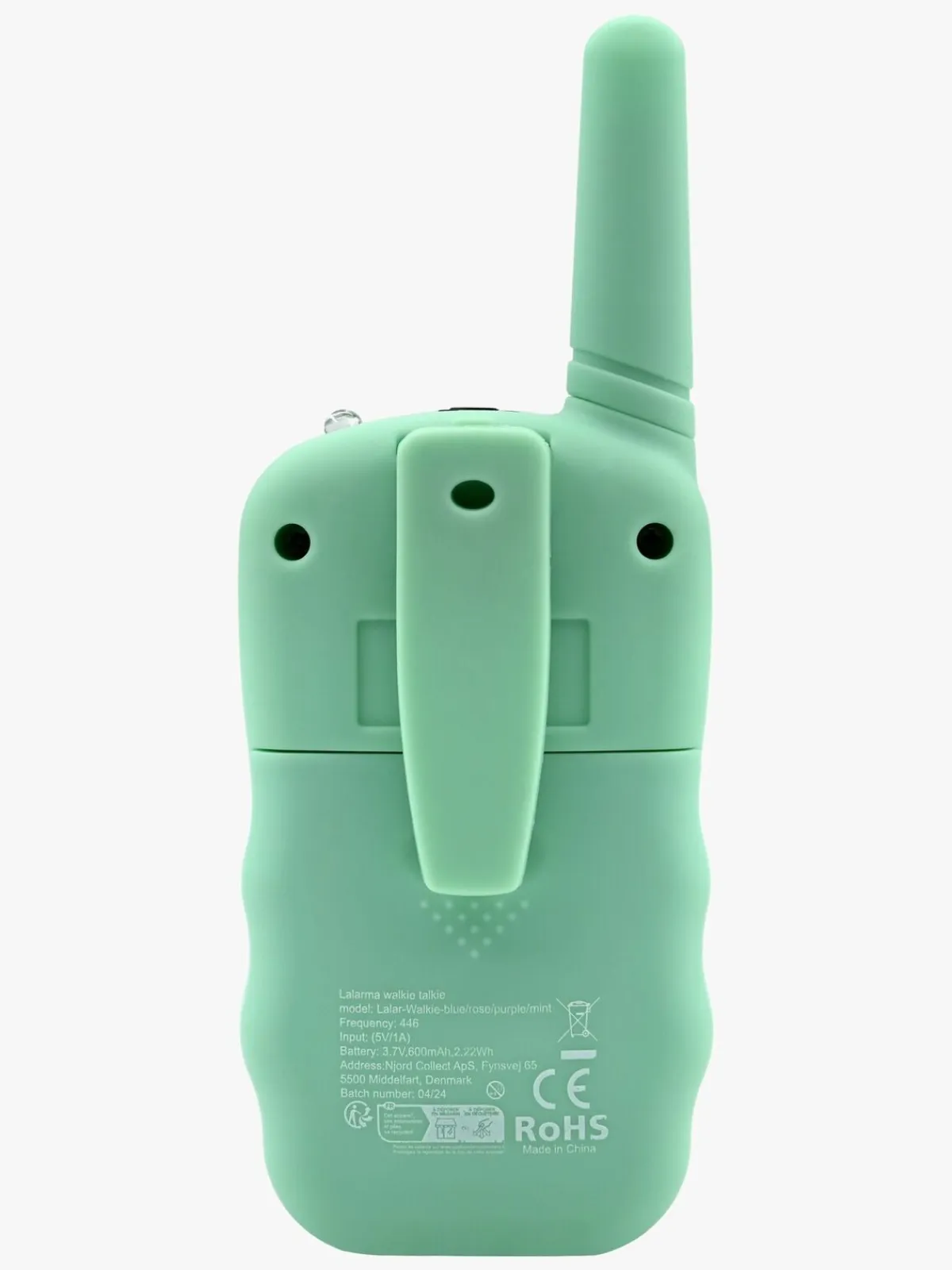 Lalarma Elektronik & Media-Mix And Match Walkie Talkie med 3km Rækkevidde, Mintgrøn