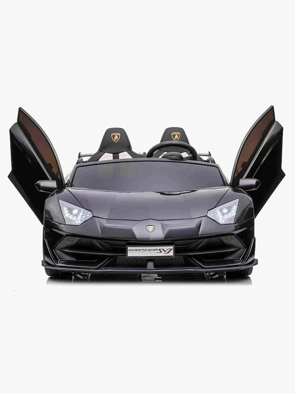 Elbiler & -Køretøjer|Lamborghini Aventador SJV Elbil, Sort