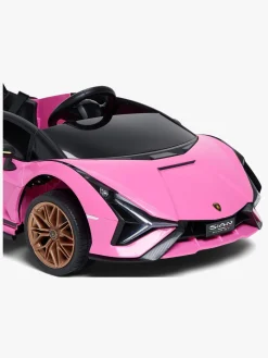 Elbiler & -Køretøjer|Lamborghini Sian Elbil, Lyserød Lyserød