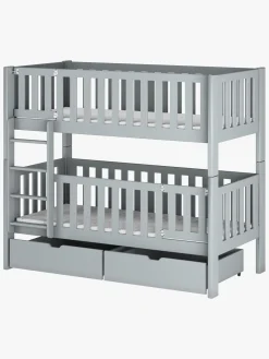 Børn LanoMeble Lano Meble KSAWERY Køjeseng 80x180, Grå