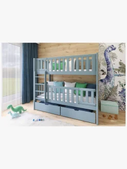 Børn LanoMeble Lano Meble KSAWERY Køjeseng 80x180, Grå