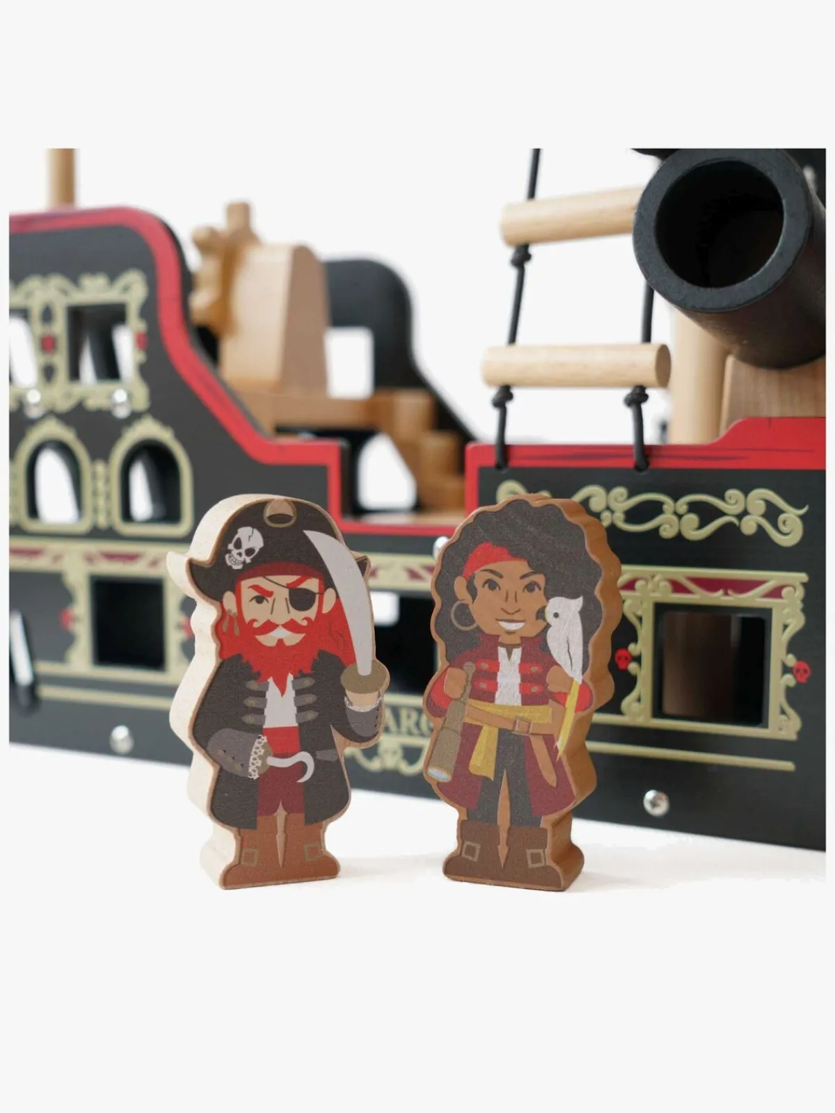 LeToyVan Kostumer & Udklædning-Le Toy Van Barbarossa Piratskib & Karakterer