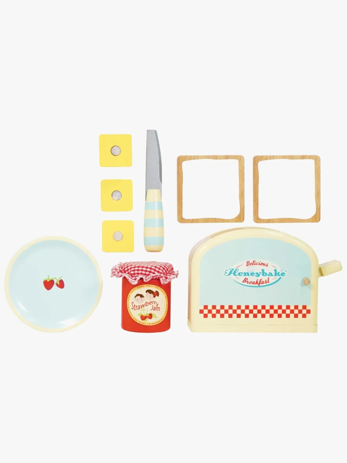 LeToyVan Rolleleg-Le Toy Van Pop-up Brødrister & Morgenmadssæt, Blå