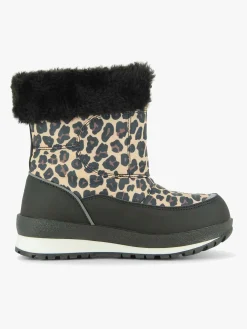 Støvler & Vinterstøvler|Leaf Nautisk Vinterstøvler, Leopard Beige/Brun/Sort