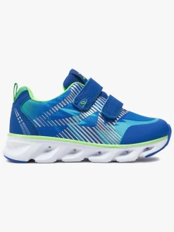 Børn Leaf Sneakers-Skalka Blinkende Sneakers, Blå
