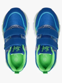 Børn Leaf Sneakers-Skalka Blinkende Sneakers, Blå
