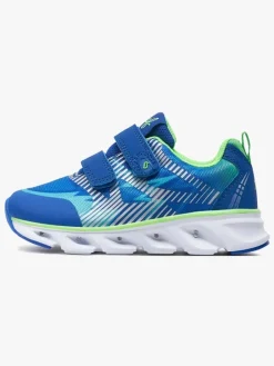 Børn Leaf Sneakers-Skalka Blinkende Sneakers, Blå