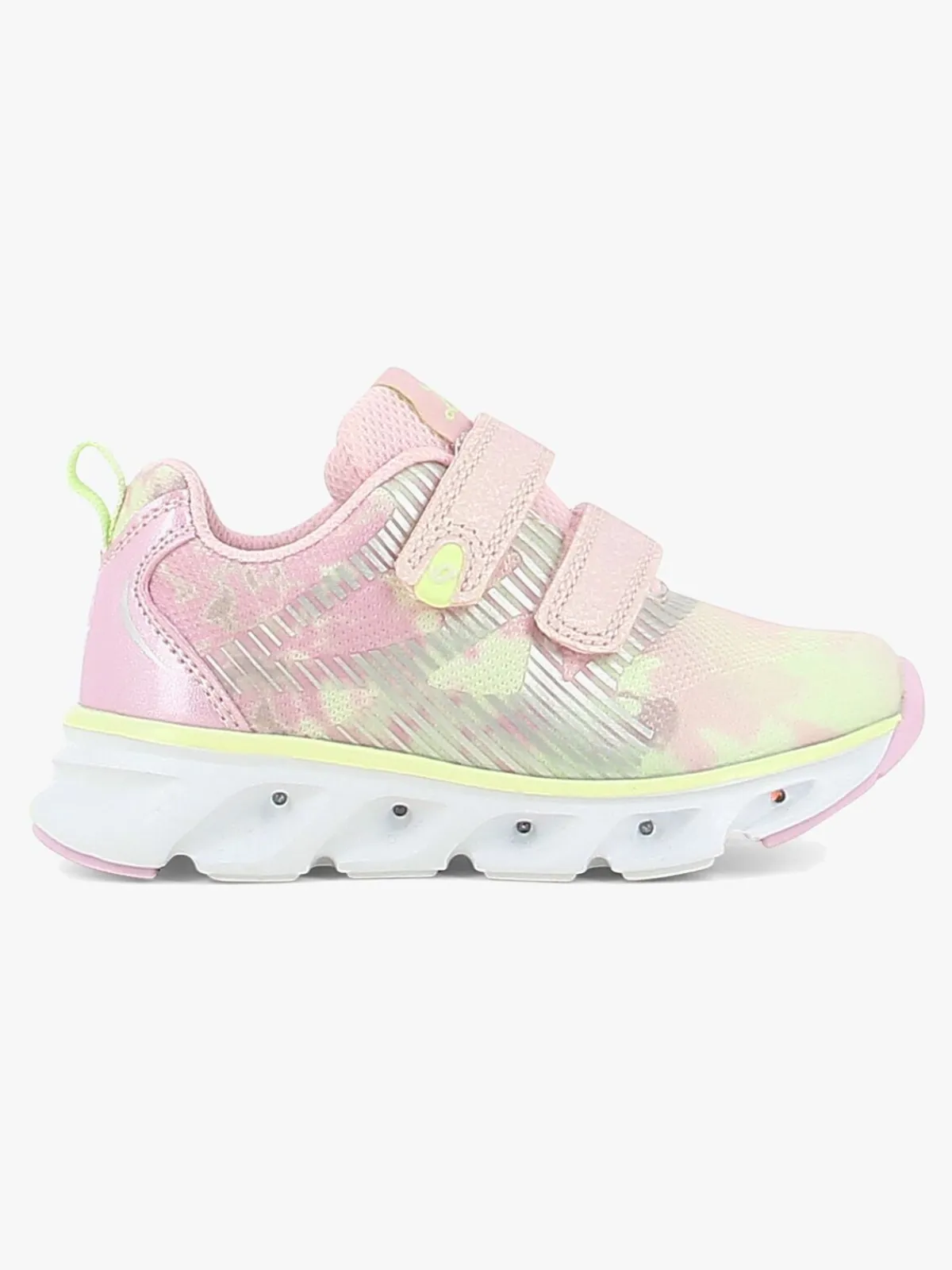 Børn Leaf Sneakers-Skalka Blinkesko, Lyserød