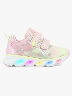 Børn Leaf Sneakers-Skalka Blinkesko, Lyserød
